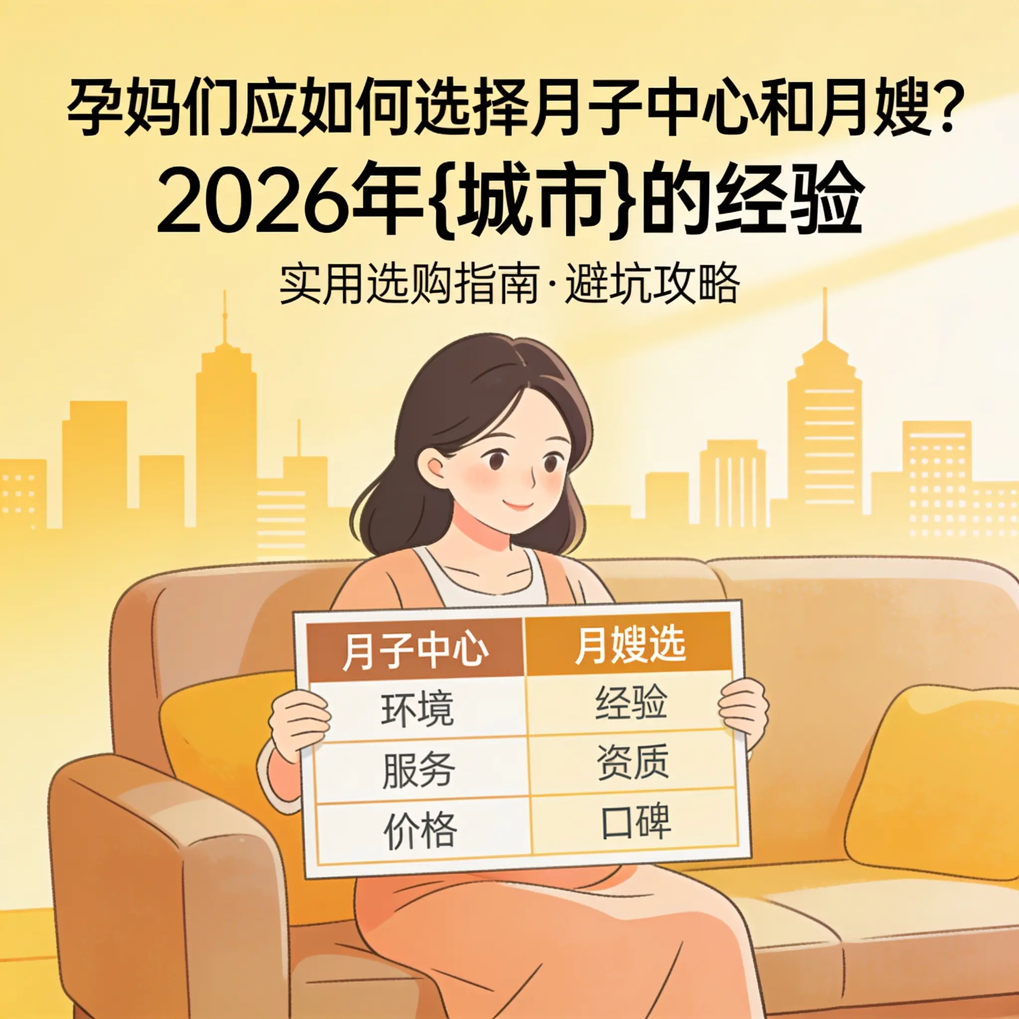 孕妈们应如何选择月子中心和月嫂？2026年花溪的经验