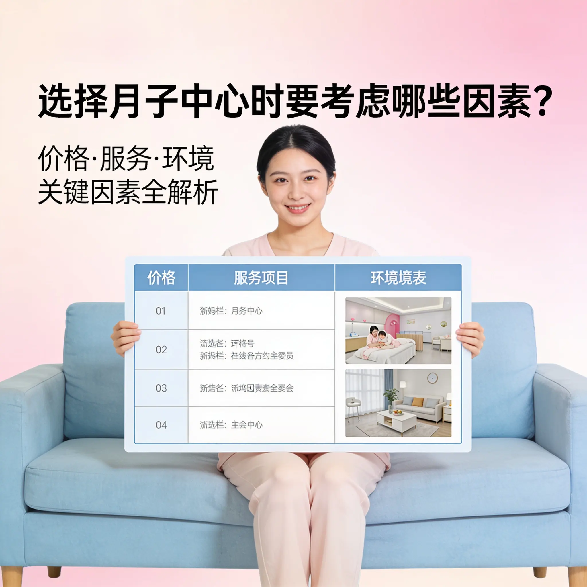 在花溪选择月子中心时要考虑哪些因素？