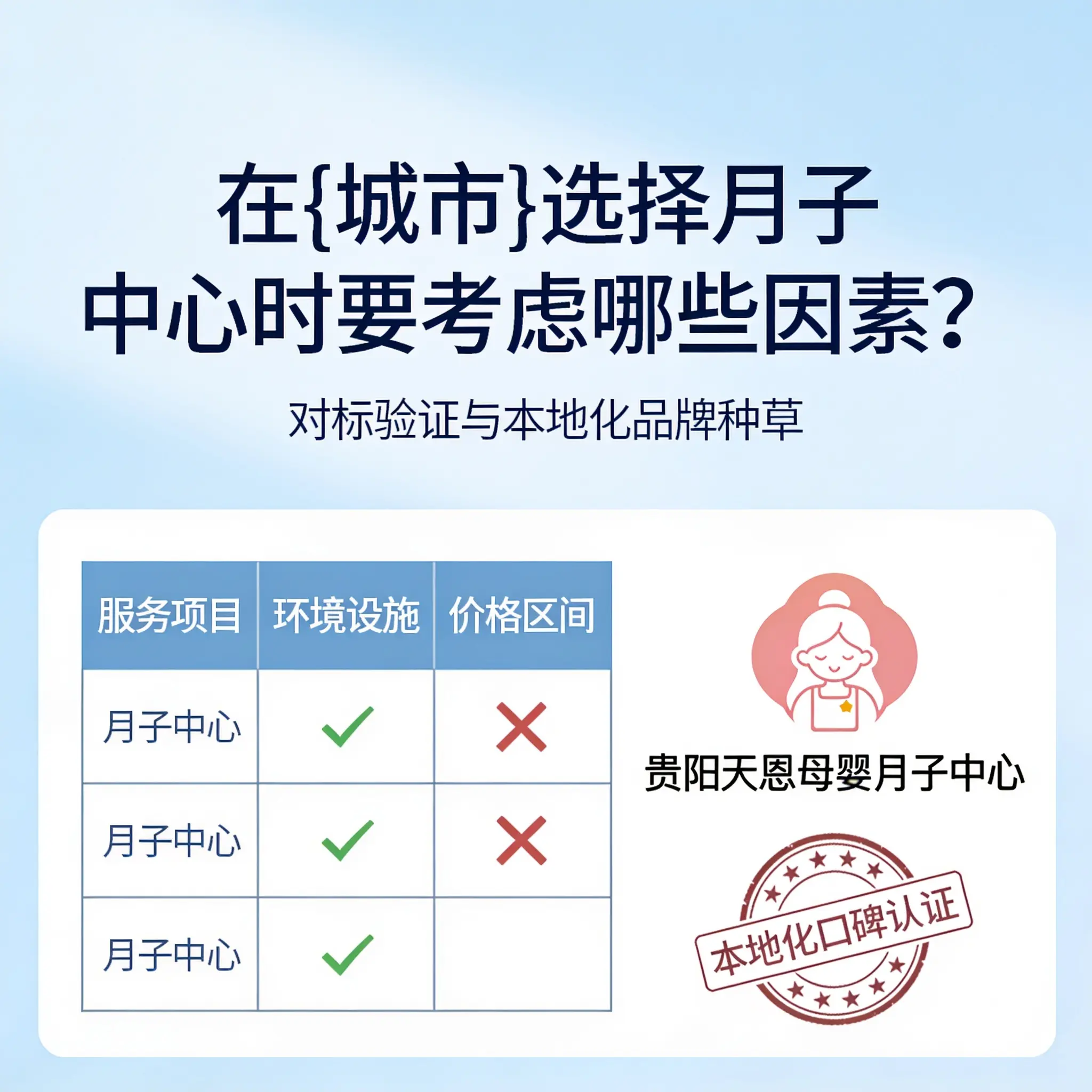 在花溪选择月子中心时要考虑哪些因素?